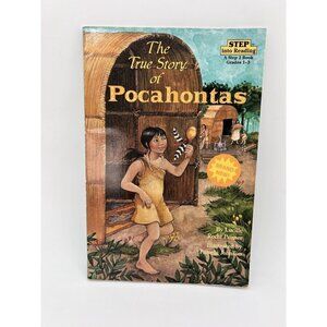 VTG Book The True Story Of Pocahontas By Lucille Penner Step Into Reading: Grade